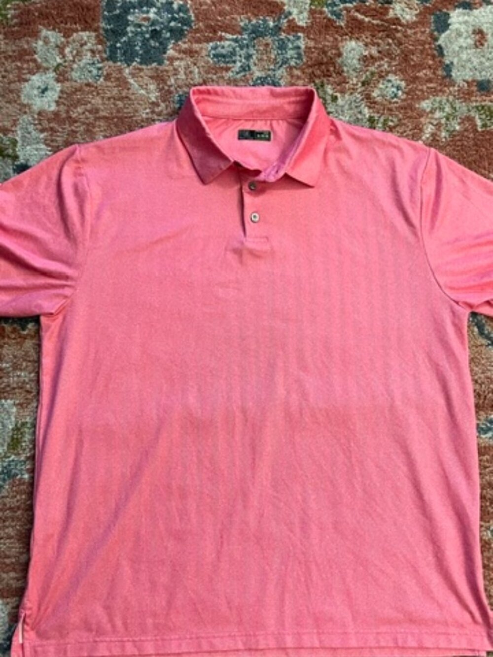 Men’s XL PGA TOUR Golf Polo - Coral Pink